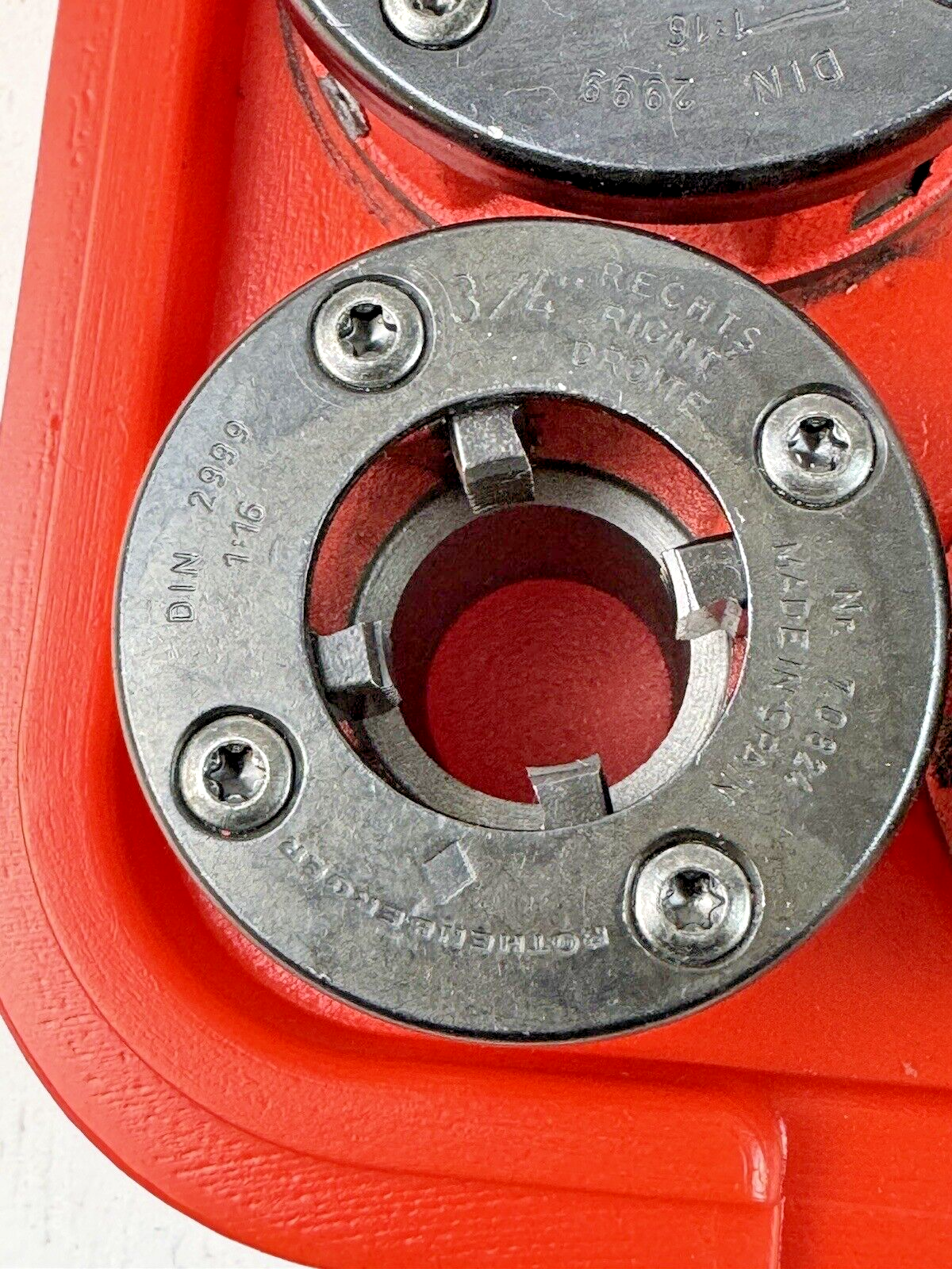 ROTHENBERGER - SUPERTRONIC 1250 -1.1/4" - PORTABLE PIPE THREADING MACHINE/ KIT