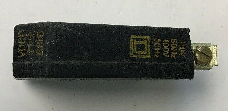 SQUARE D 2183-S44-Q30A MAGNETIC COIL SZ.0 0 TYPE A 110-115V.60HZ