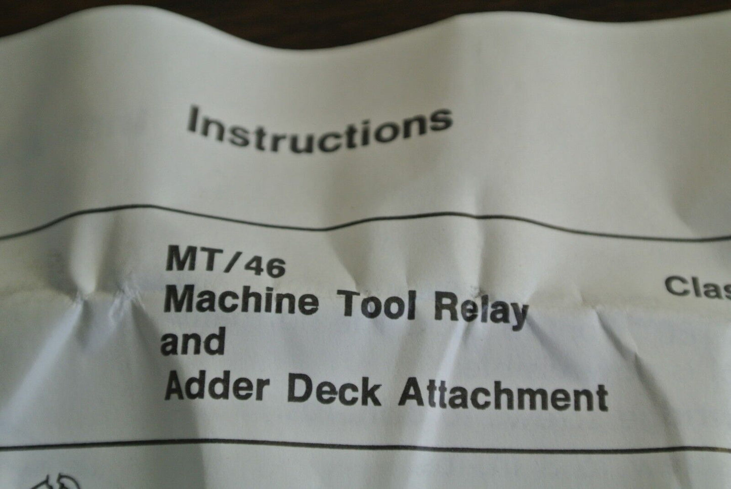 FURNAS 75MT46CG MACHINE TOOL RELAY COIL / REPLACEMENT 240V, 60Hz NEW SURPLUS