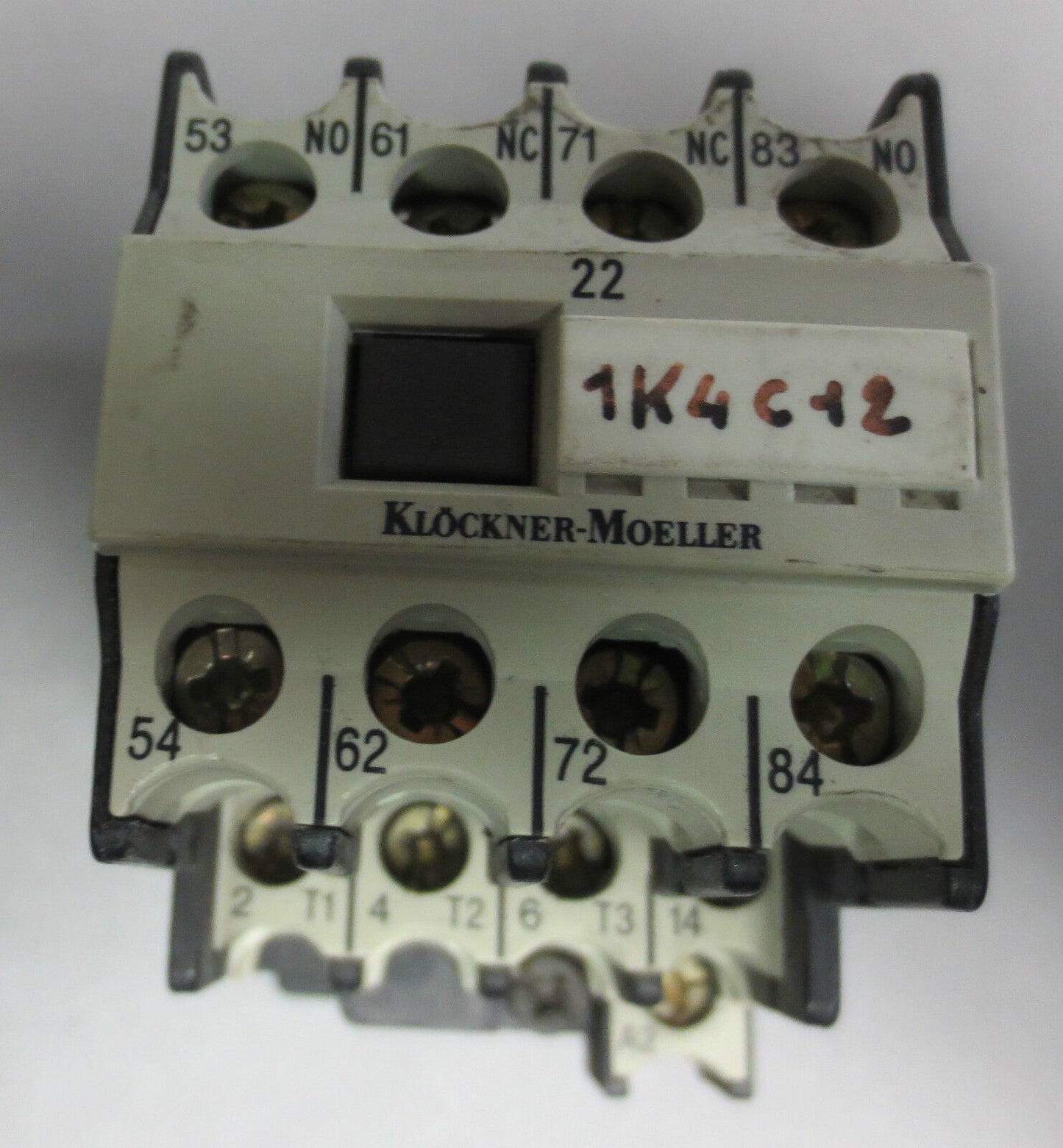 KLOCKNER-MOELLER DIL 00 M-10 & 22 DIL RELAY / CONTACTOR ASSEMBLY
