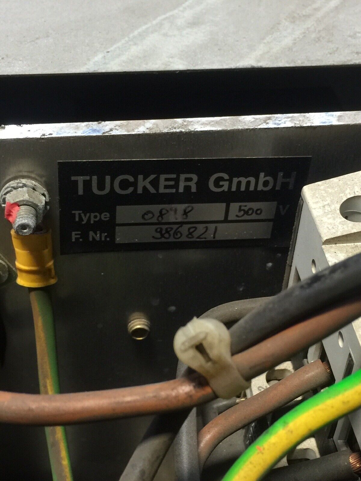 Emhart Tucker Spot Welding Power Supply Control Z020575 (A1 TMP-SMPS) 500V
