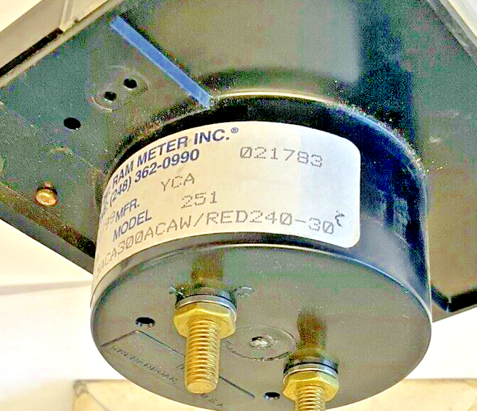 YOKOGAWA 251 RAM METER 5ACA300ACAW/RED240-30 0-5ACA