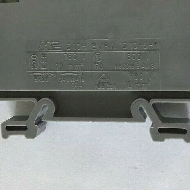 MORSETTITALIA S10H EUOR S10-5H TERMINAL BLOCK 750V ***LOTOF2***