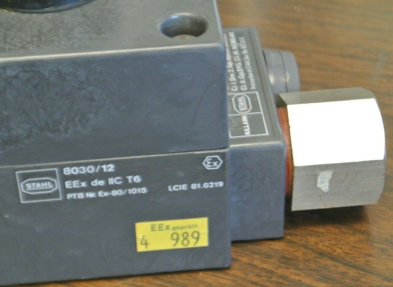 KILLARK K2F56 / STAHL / 8030/12 STOP-START SWITCH / 3/4" FEED-THRU / NEW SURPLUS