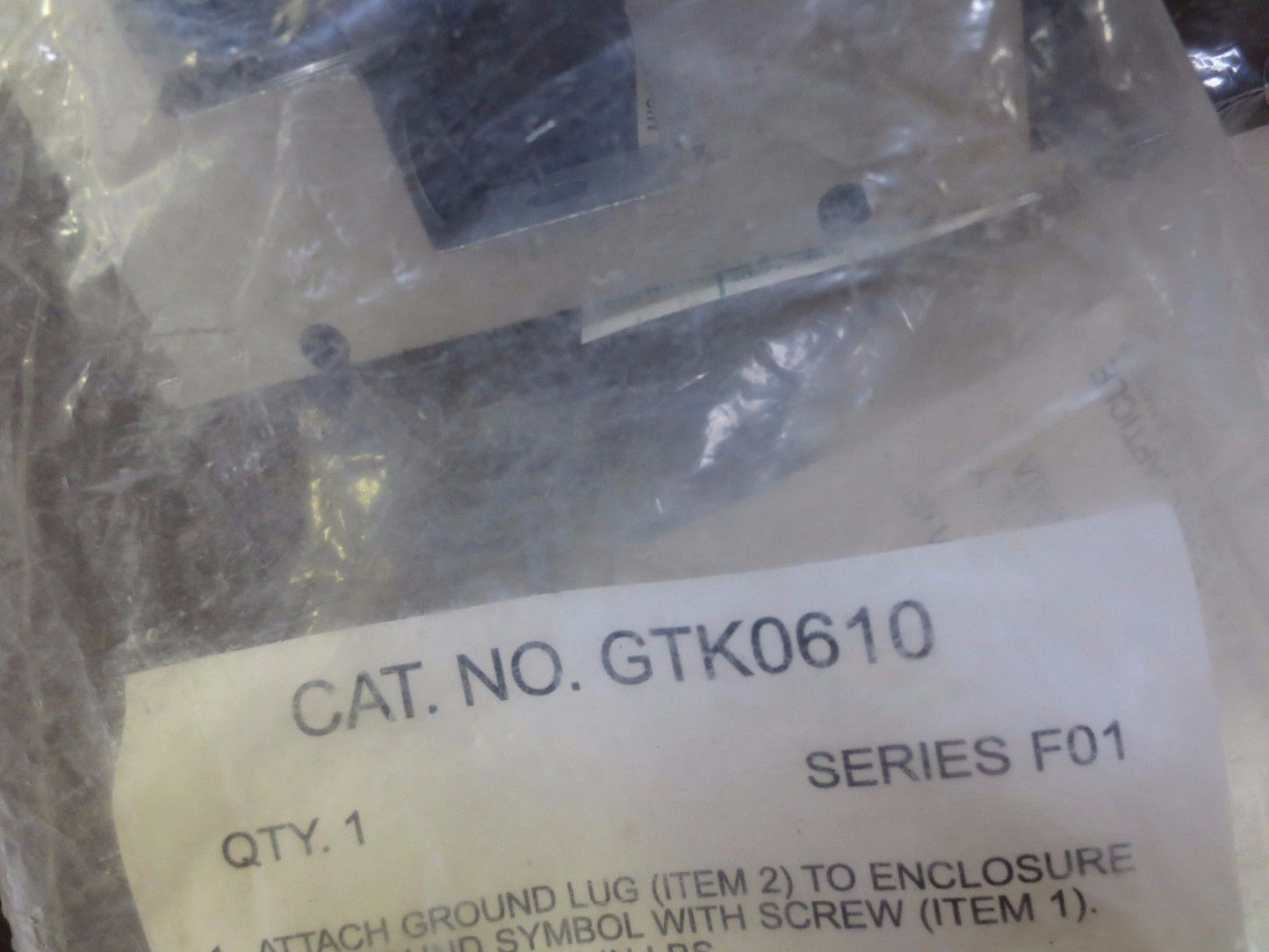 SQUARE D GTK0610 EQUIPMENT GROUNDING BAR KIT - NEW SURPLUS - LOT of 2