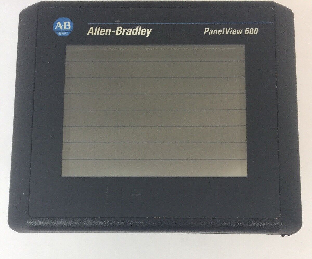 ALLEN BRADLEY 2711-T6C1L1 PANEL VIEW 600 TOUCHSCREEN SER A REV D FRN 4.20 24VDC