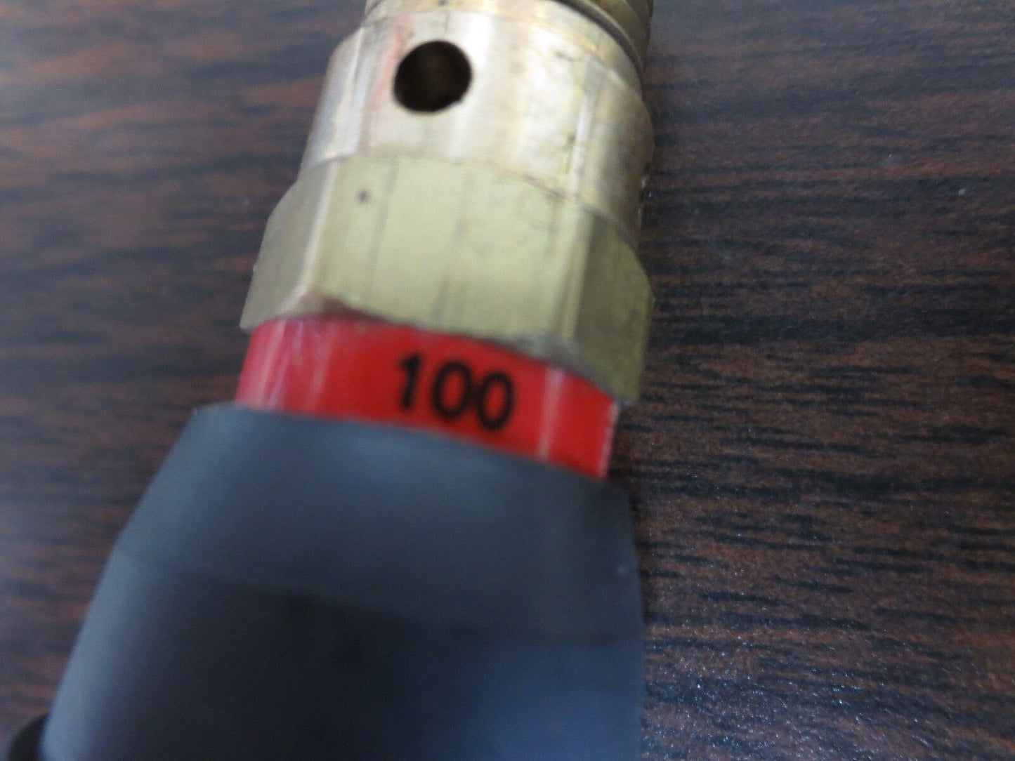GRAINGER / CONTROL DEVICES 4TK23 BRASS AIR SAFETY VALVE w/ HARD SEAT VALVE - NEW
