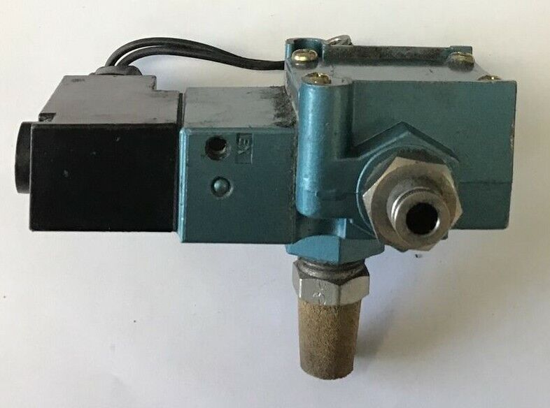 MAC 55B-12-PI-611CA W/ PID-611CAAA SOLENOID VALVE 24VDC 8.5WATT 30-150PSI