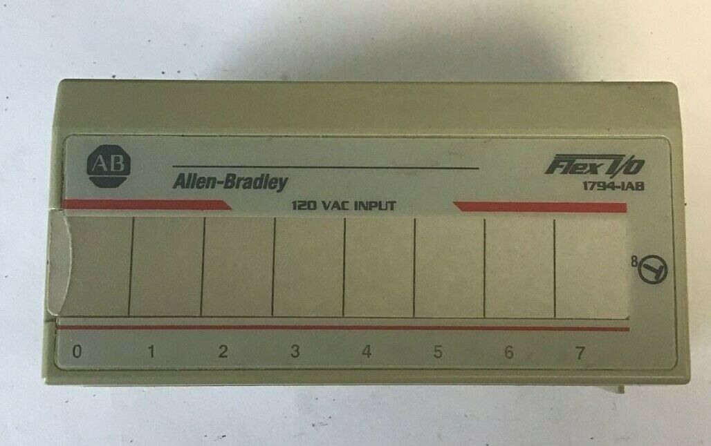ALLEN BRADLEY 1794-IA8 INPUT 120VAC 50-60HZ ****LOTOF3****