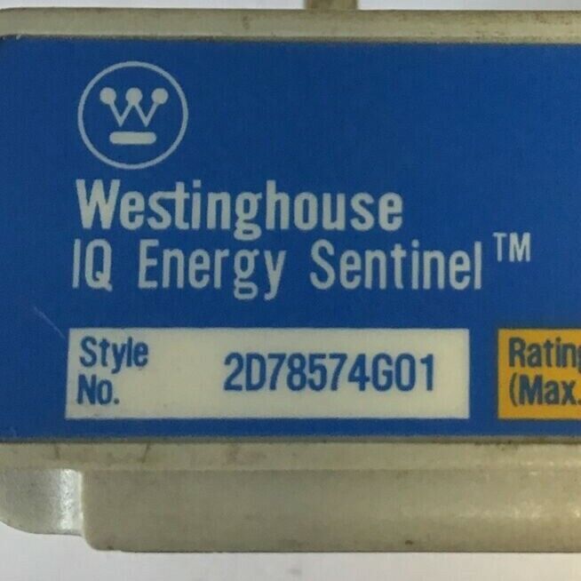 WESTINGHOUSE 2D78574G01 IQ ENERGY SENTINEL 120/208V J FRAME