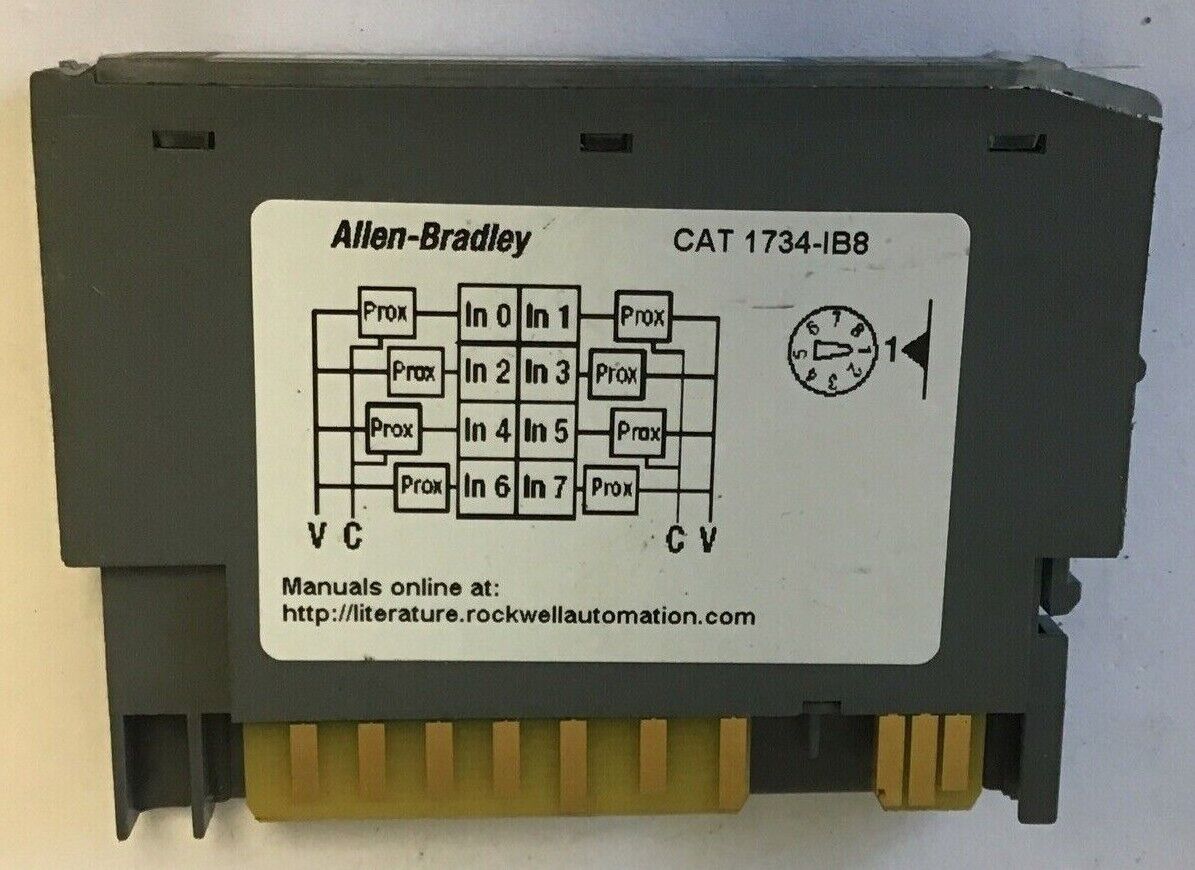 ALLEN BRADLEY 1734-IB8 SINK INPUT 24VDC SER.D