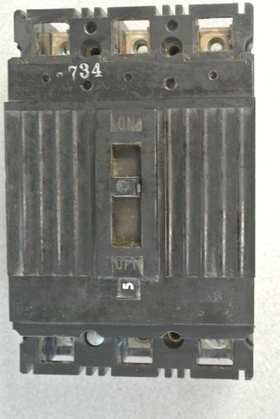 GE TEF134015 CIRCUIT BREAKER - 480VAC, 15A, 3-POLE