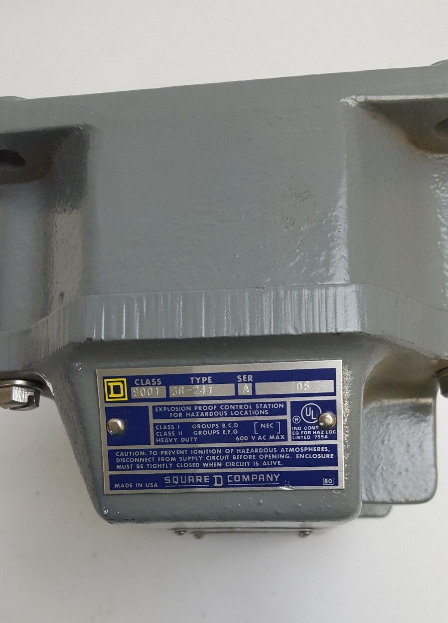 Square D 9001GR241 SD 9001 GR241