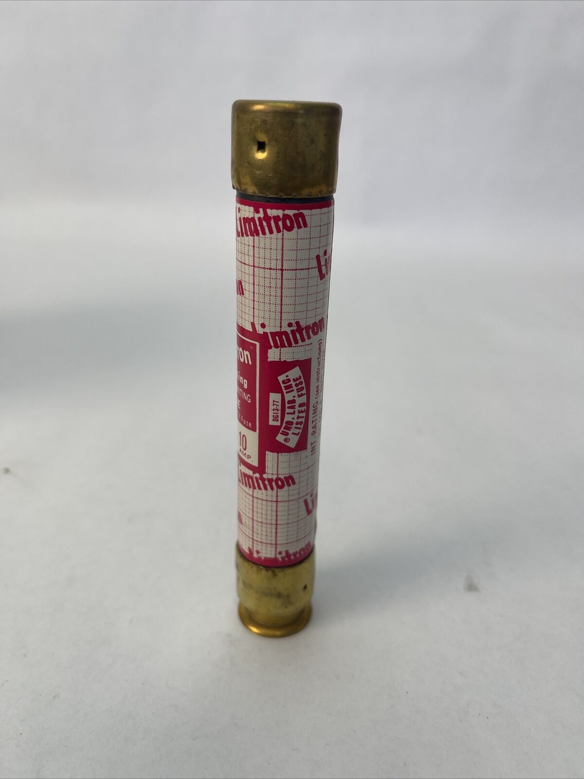 BUSSMAN KTS-R10 FAST ACTING CURRENT LIMITING LIMITRON FUSE 10A 600VAC(LOT OF 10)