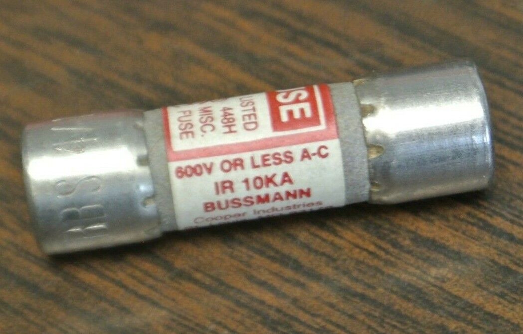 BOX of 10 / BUSS BBS4/10 MIDGET FUSE / 4/10A / 600V / NEW SURPLUS / BBS 4/10