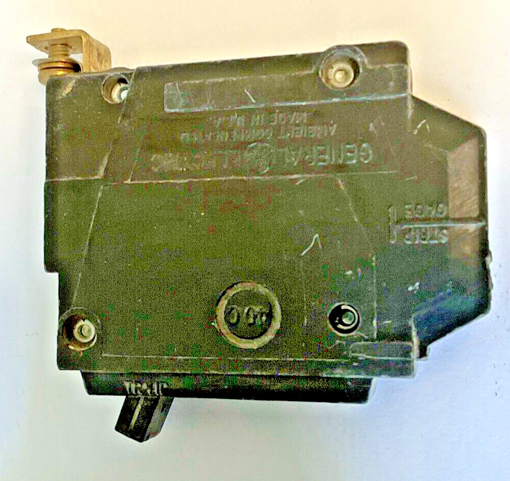 GENERAL ELECTRIC 15A CIRCUIT BREAKER 1POLE 120/240VAC***LOTOF3***