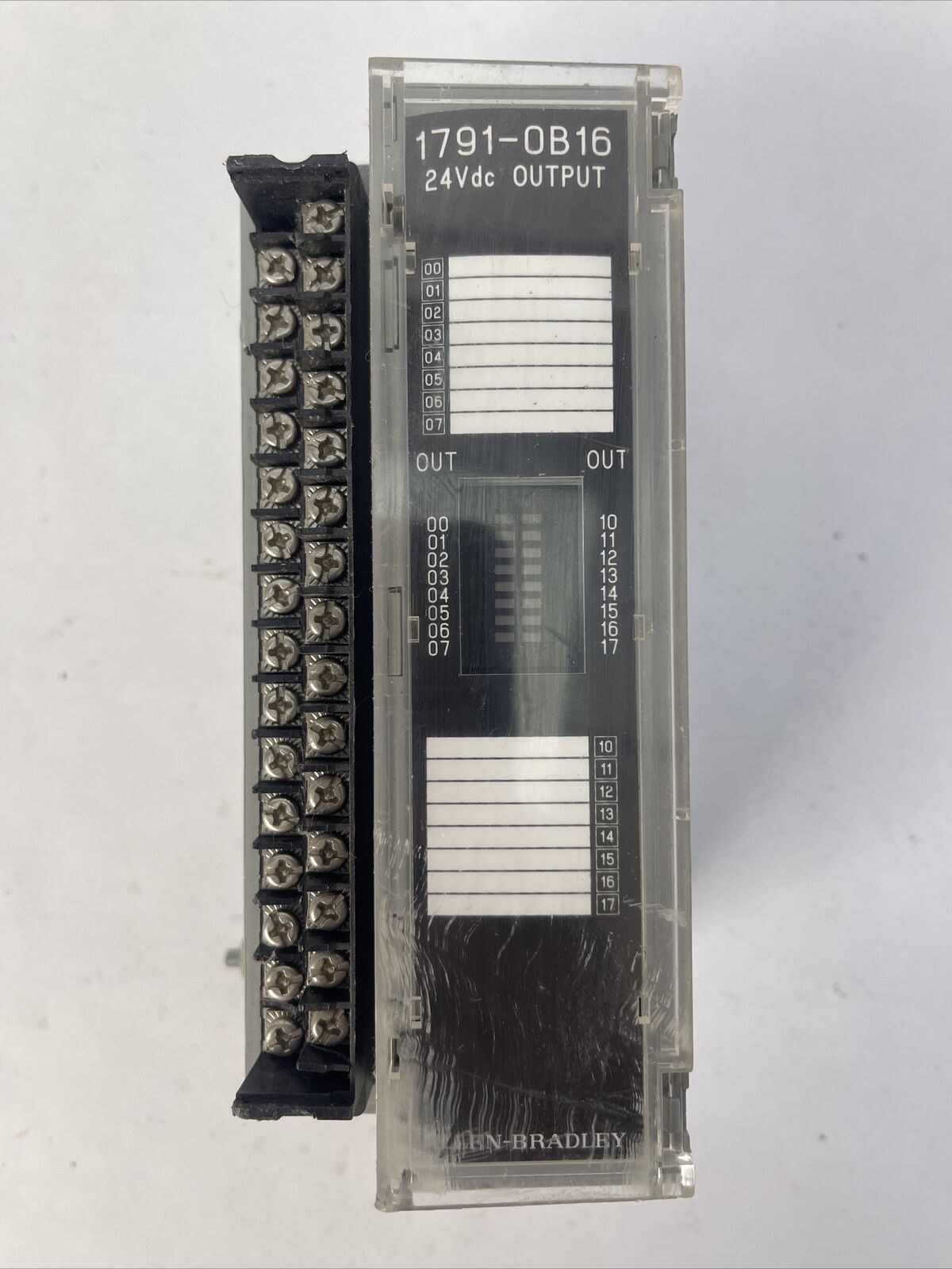 ALLEN BRADLEY 1791-OB16 OUTPUT MODULE 10-30VDC 500mA