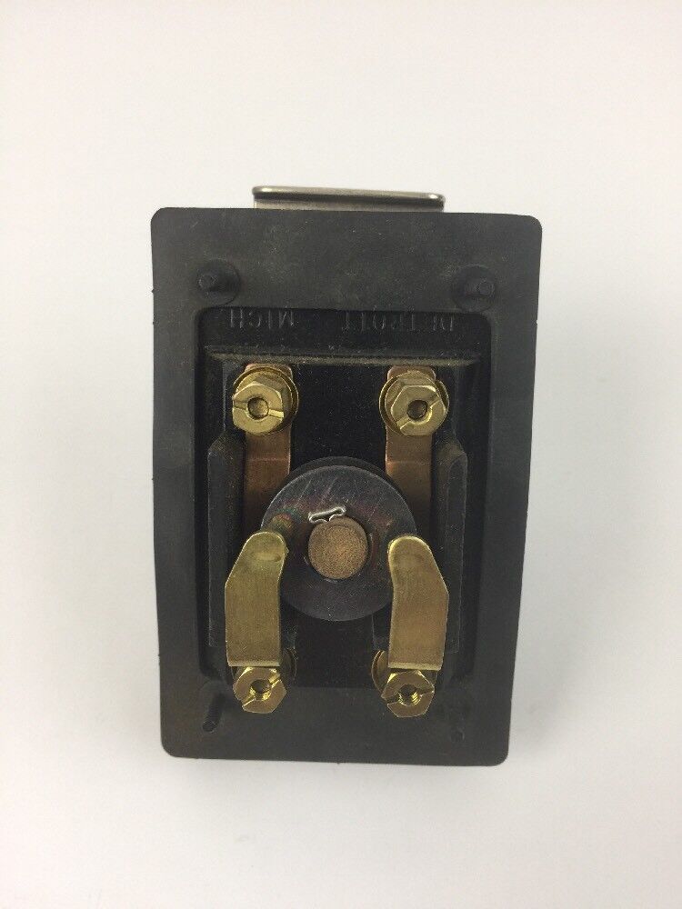 REES 1981 STOP CONTROL UNIT MUSHROOM PUSH BUTTON