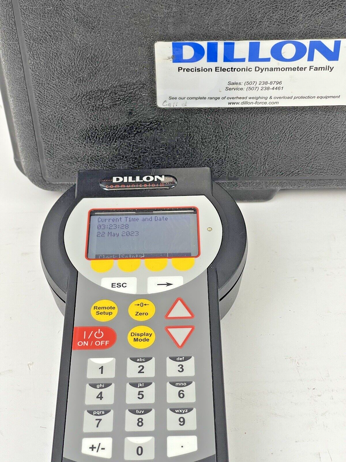 DILLON - AWT30-500186 - Communicator II Radio Remote For EDXtreme - DYNAMOMETER
