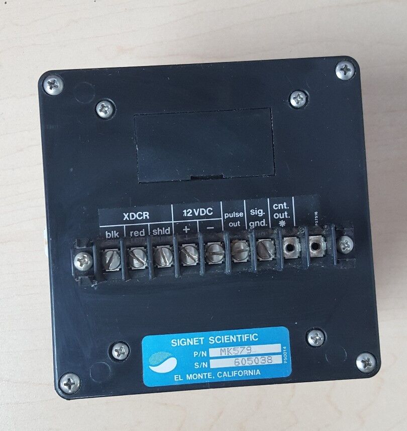 Signet Scientic MK 579 Accumulator