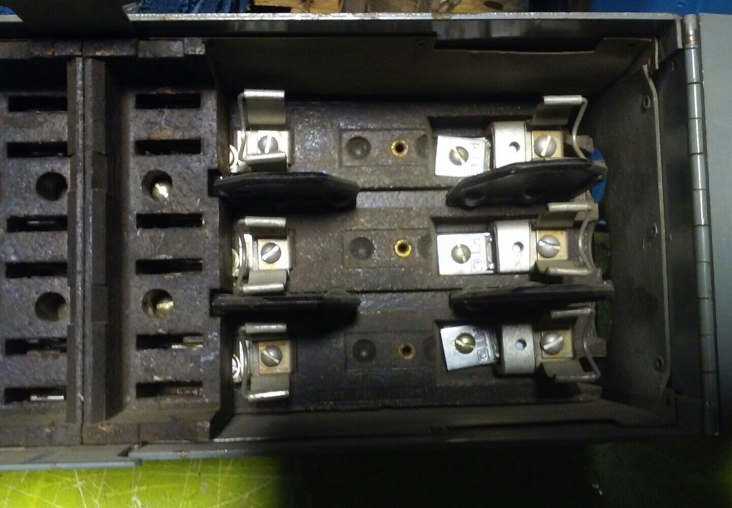 SQUARE D Twin Panelboard Switch DF 8172-1 - 60 Amp, 575 VAC, 3-Pole