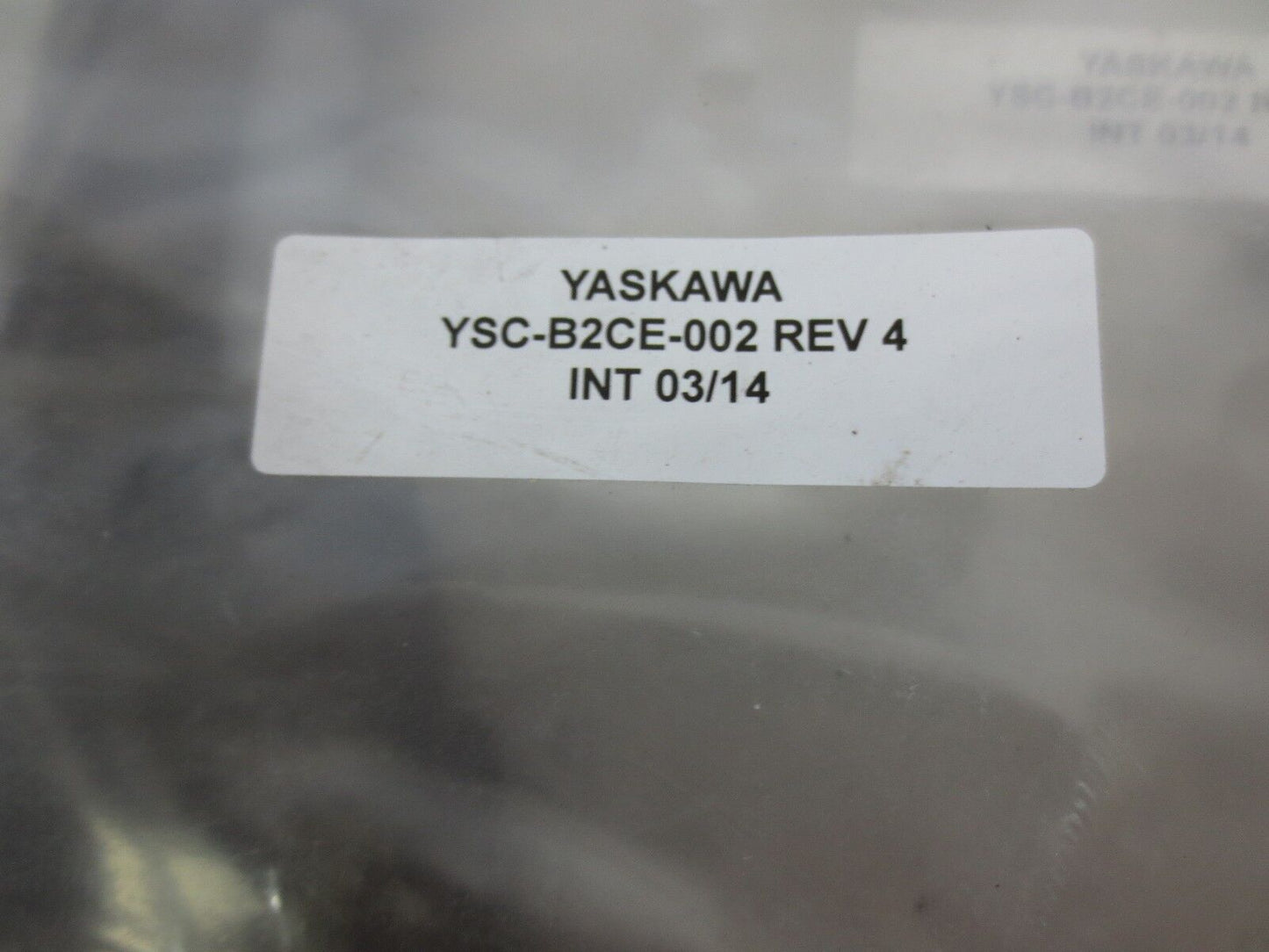 YASKAWA YSC-B2CE-002, Rev. 4 - MOTOR POWER CABLE, "3050M, CHK ROT" - NEW SURPLUS