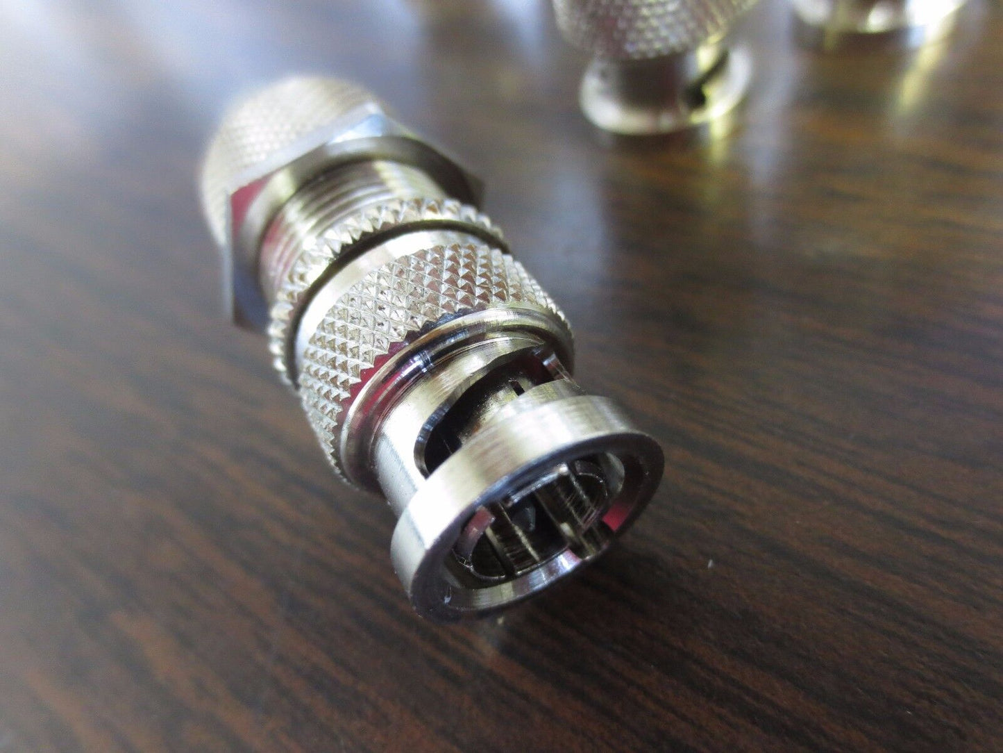 BNC CONNECTOR (?) - TAPERED END - NEW SURPLUS - LOT of 8