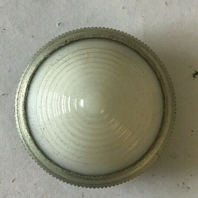 CUTLER HAMMER 10250 TC12 GLASS LENS WHITE 10250TC12 ***LOTOF2***