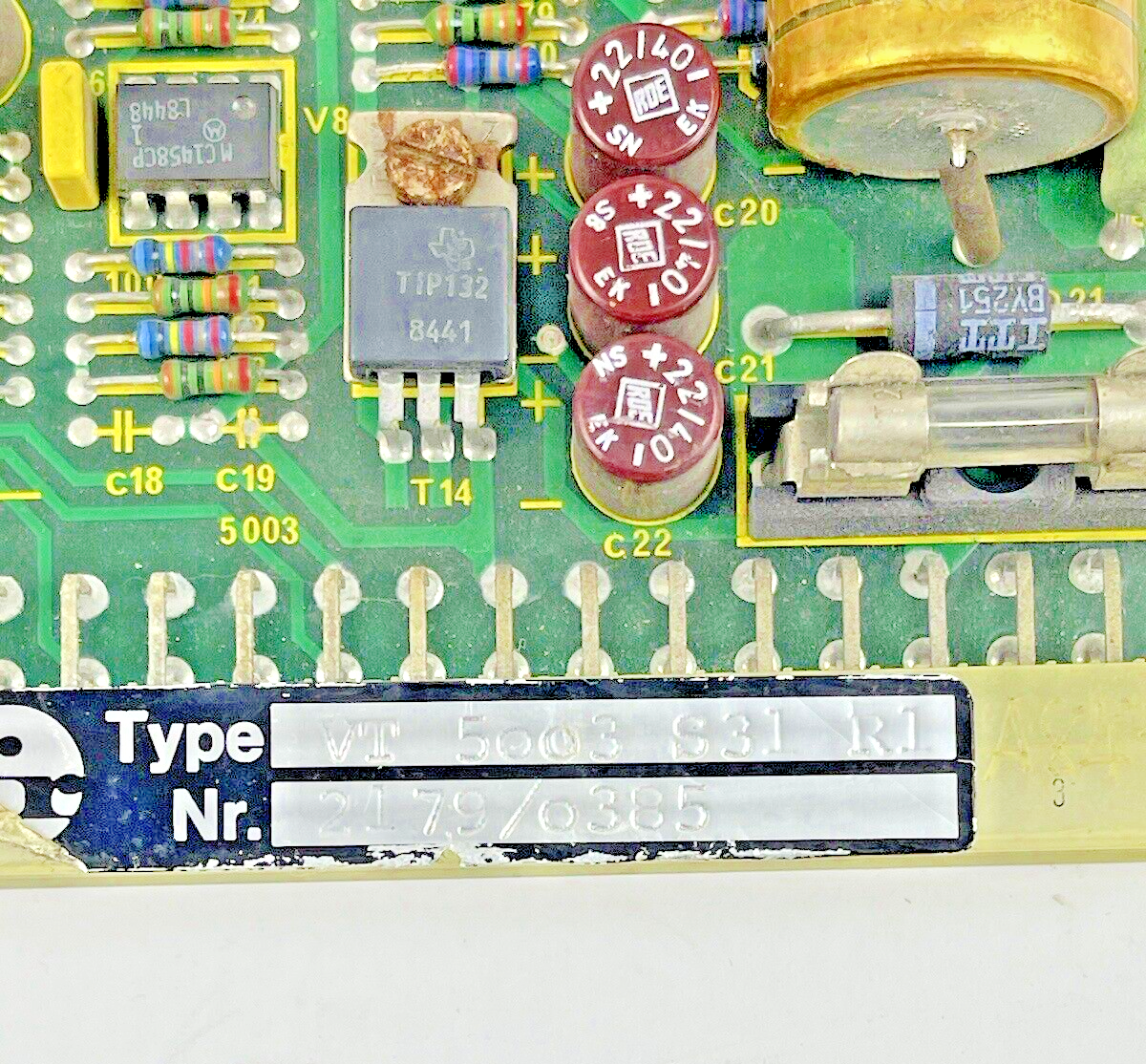 REXROTH - VT 5003 S32 R1 - PROPORTIONAL AMPLIFIER -VT 5003 AMPLIFIER MODULE CARD