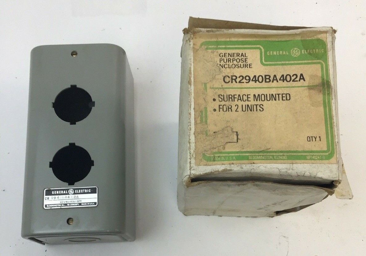 GE CR2940BA402A GENERAL PURPOSE ENCLOSURE 600V MAX HEAVY DUTY