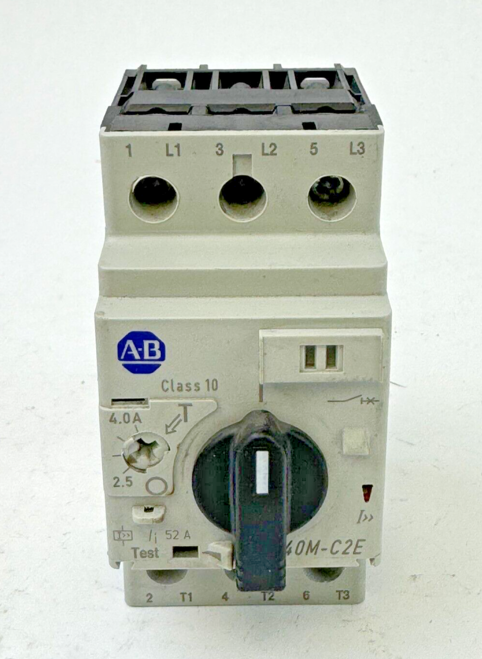 ALLEN-BRADLEY - 140M-C2E-B40 SER. C - MANUAL MOTOR PROTECTOR - 2.45 A- 4 A