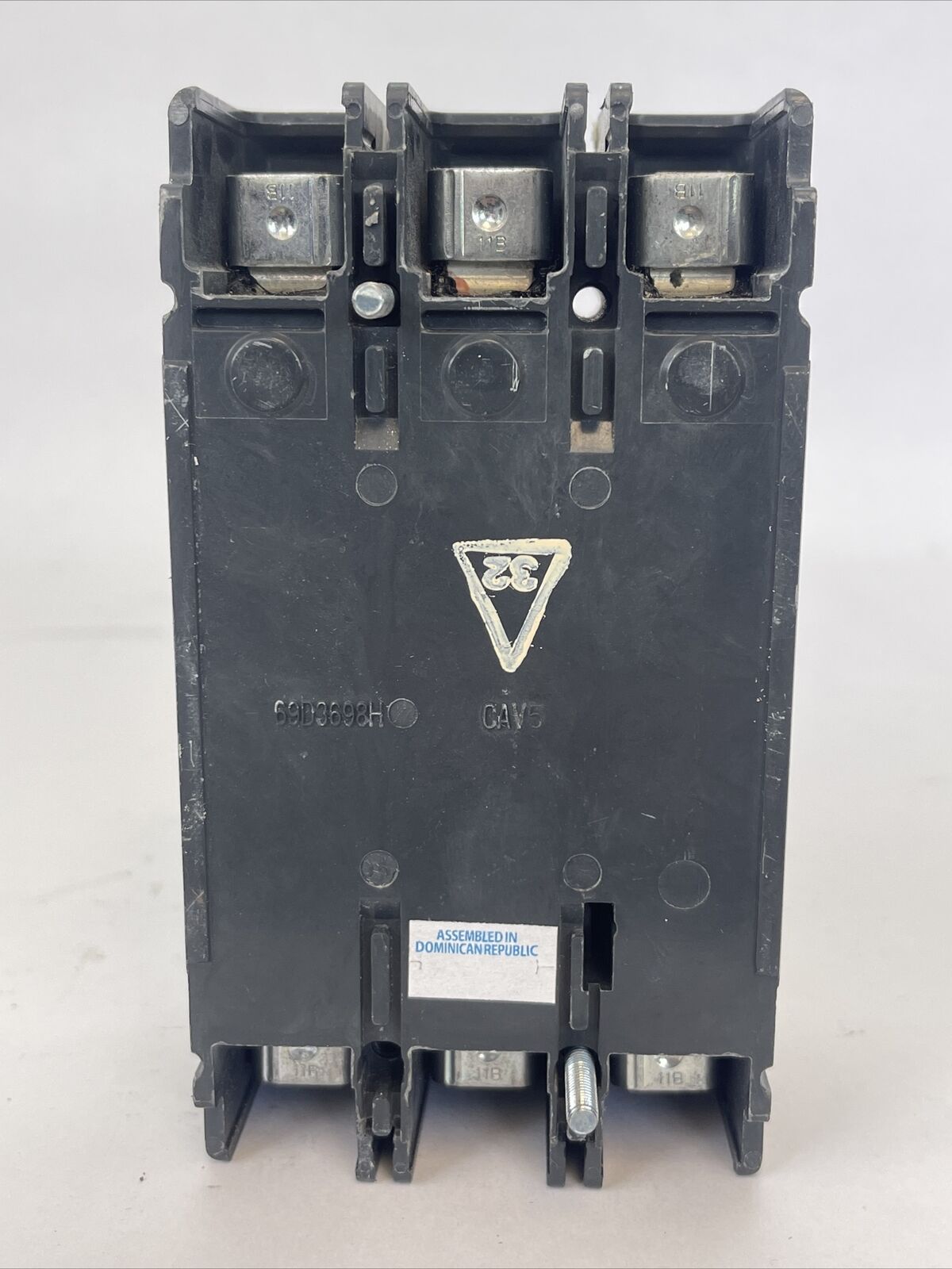 EATON EGB3070FFG INDUSTRIAL CIRCUIT BREAKER 70AMP 3POLE 250VDC 480VAC 67B3600G14