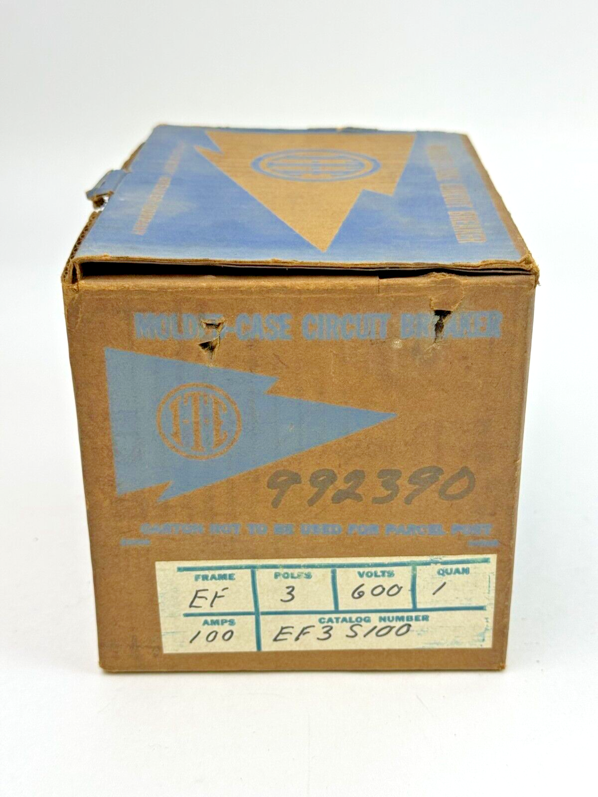 ITE - EF3-S100 - CIRCUIT BREAKER - 3 POLE/ 100A/ 600 VAC