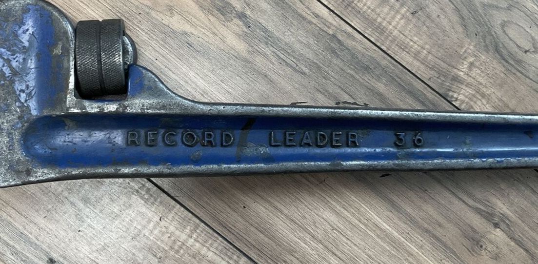 RECORD LEADER 36 PIPE WRENCH