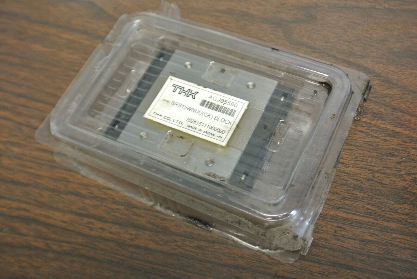 THK SRS15WNUU / SRS15WNUU(GK) / LINEAR BEARING GUIDE BLOCK / NEW SURPLUS