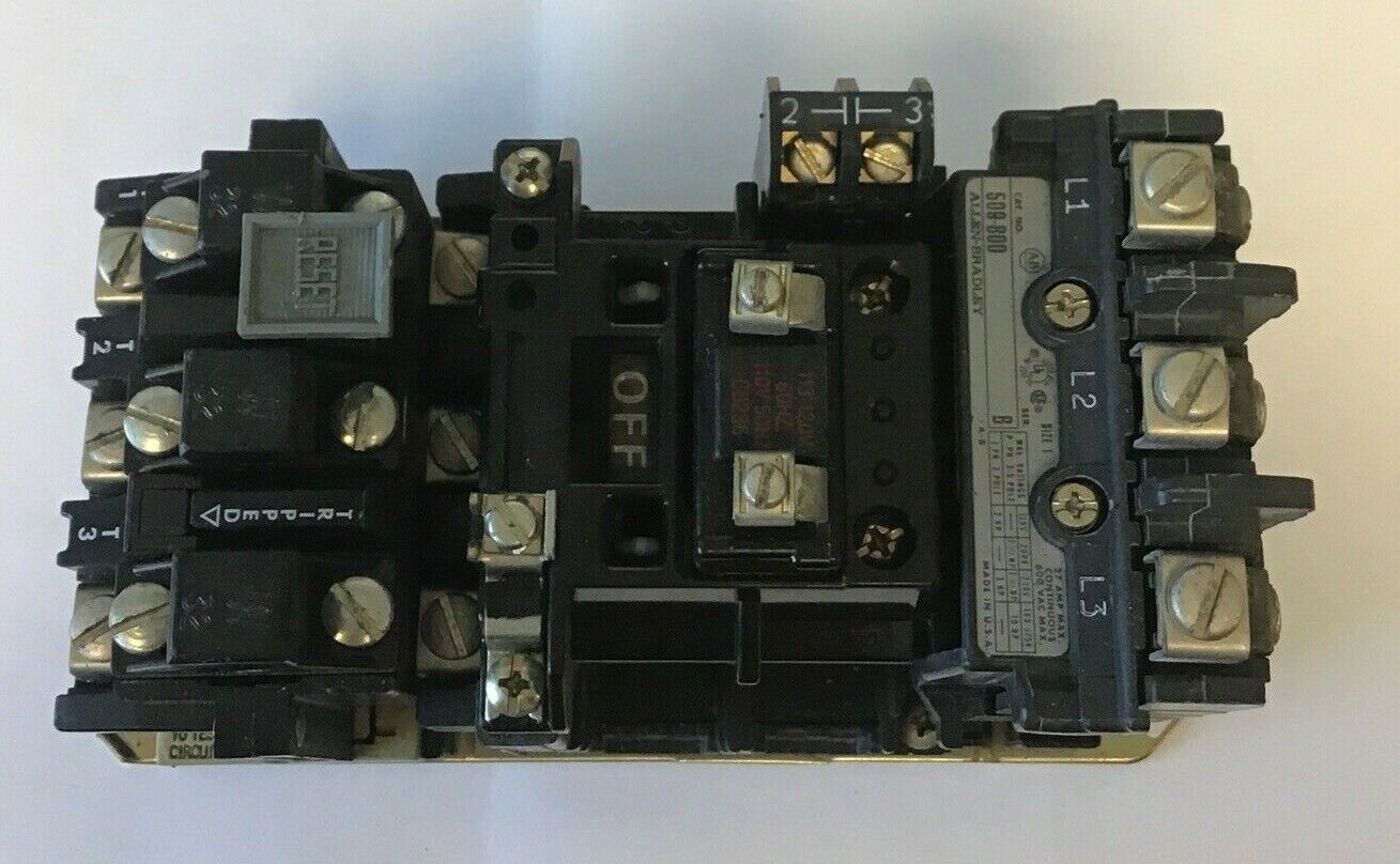 ALLEN BRADLEY 509-BOD STARTER SIZE 1 SER.B W/CB236 COIL W32 HEATER