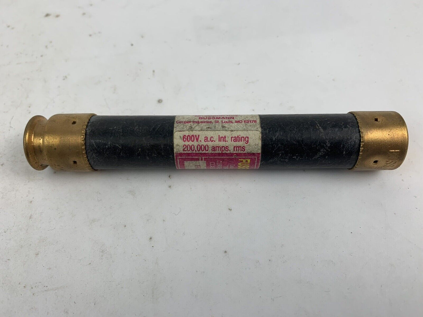 Bussmann Fusetron Dual-Element FRS-R-2 1/2 2 1/2A 600V Fuse "Lot of 10"