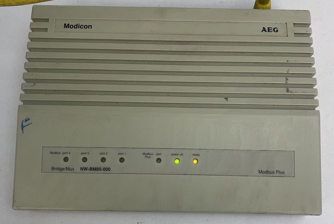 AEG MODICON NW-BM85-000 MODBUS PLUS 110VAC