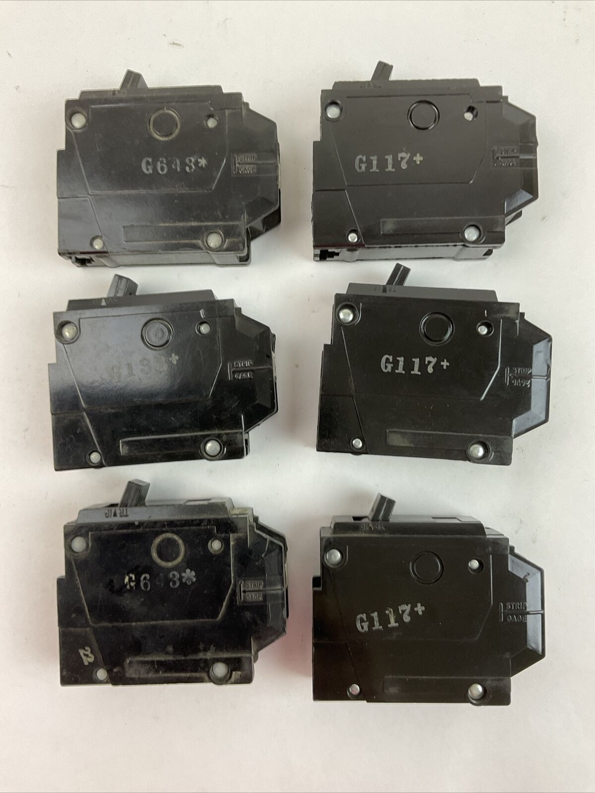 GE THQL1150 CIRCUIT BREAKER 1POLE 50AMP 120/240VAC (LOT OF 6)