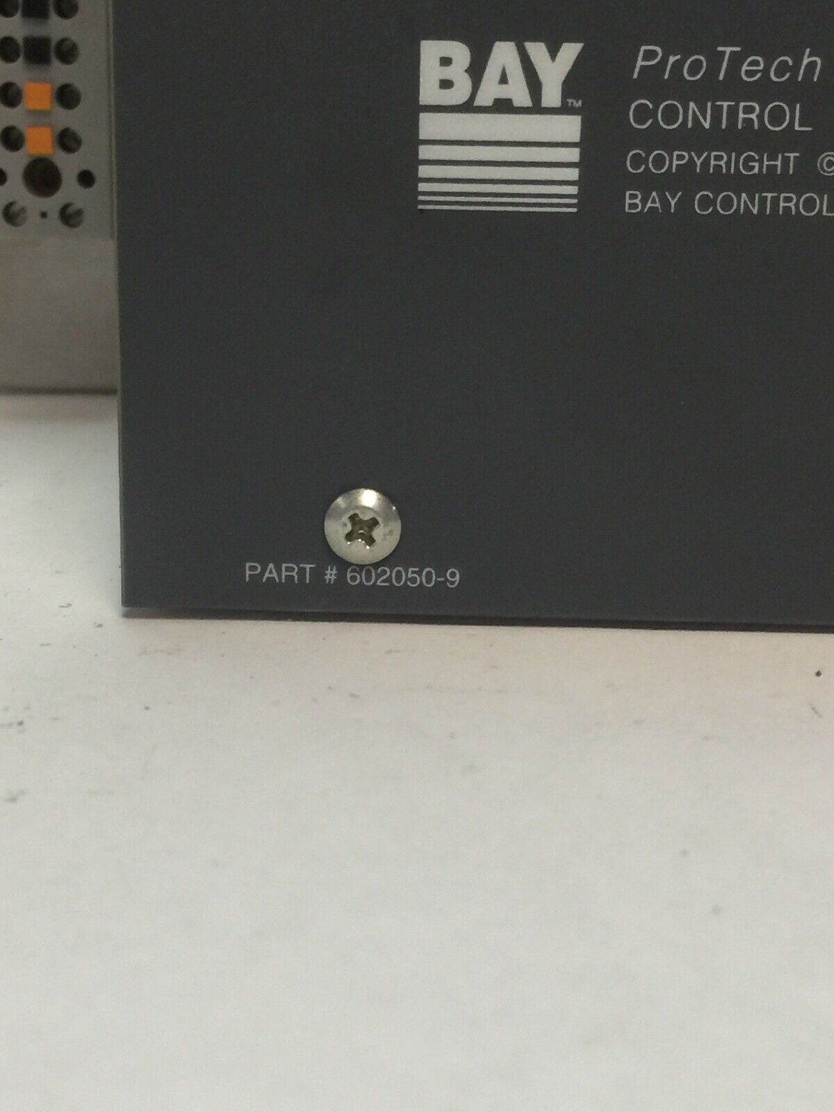 BAY PRO TECH CONTROL SYSTEMS 602050-9 POWER SUPPLY MODULE