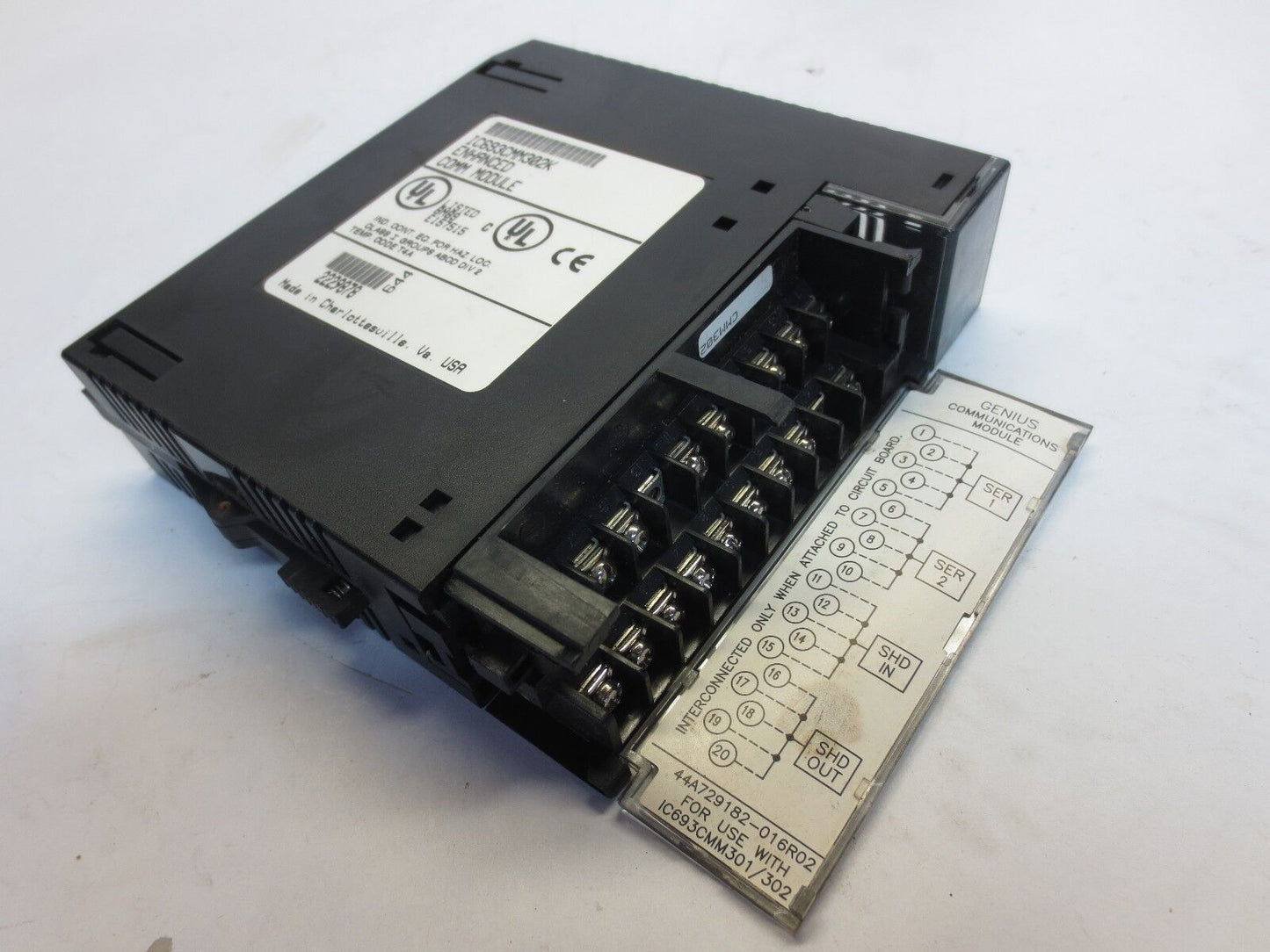 GE FANUC IC693CMM302K ENHANCED GENIUS COMMUNICATIONS MODULE