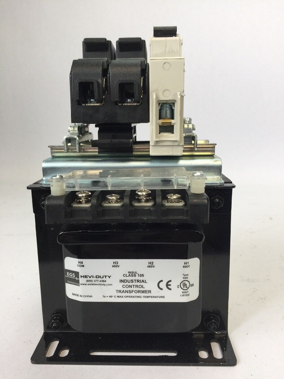 EGS 2124130T00 INDUSTRIAL CONTROL TRANSFORMER OUTPUT(VA) 24V 50/126 120V 250/630