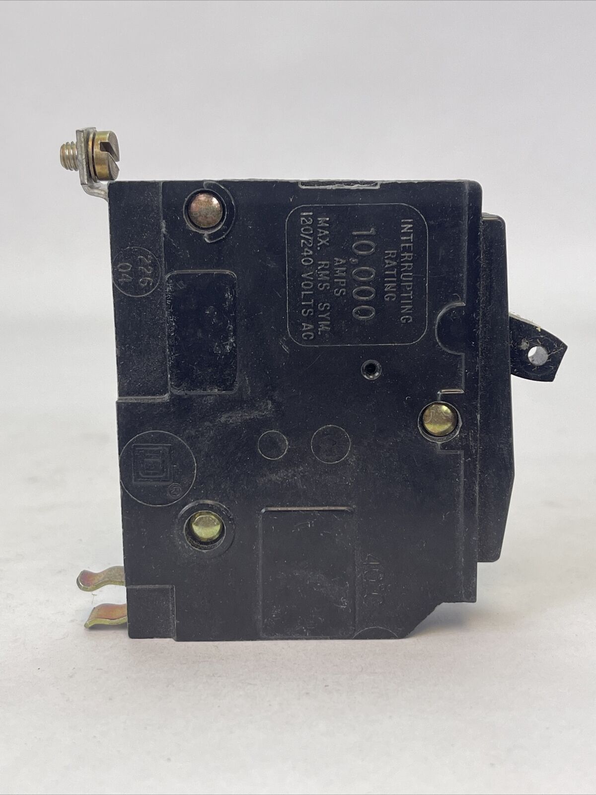 SQUARE D QOB125 BOLT-ON CIRCUIT BREAKER 25AMP 120/240VAC 50/60HZ