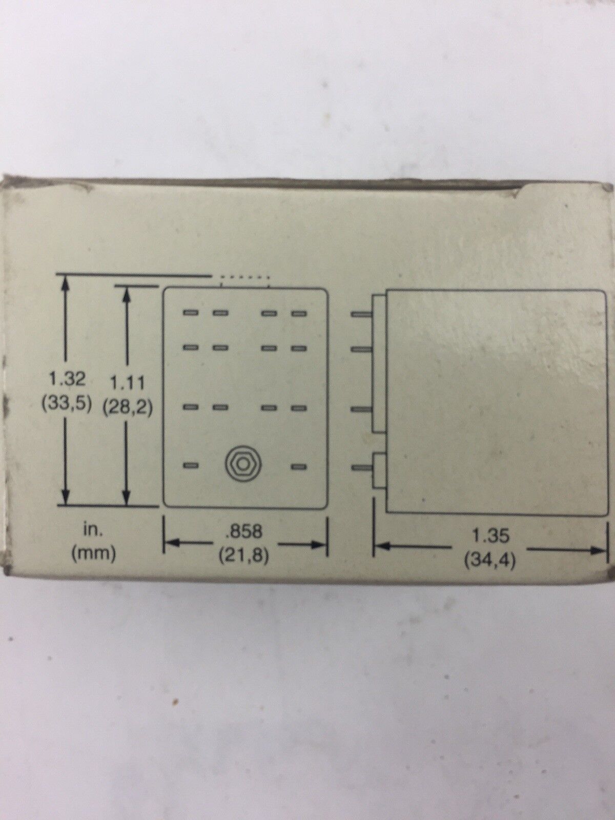 ALLEN BRADLEY 700-HC54Z24-4 CONTROL RELAY 1A 4PDT 24VDC SERIES C TYPE H