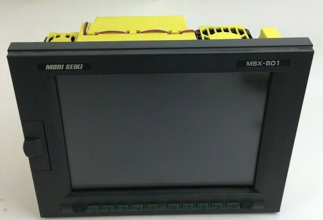 FANUC MSX-501 OPERATOR PANEL/MONITOR A13B-0196-B041 MORI SEIKI