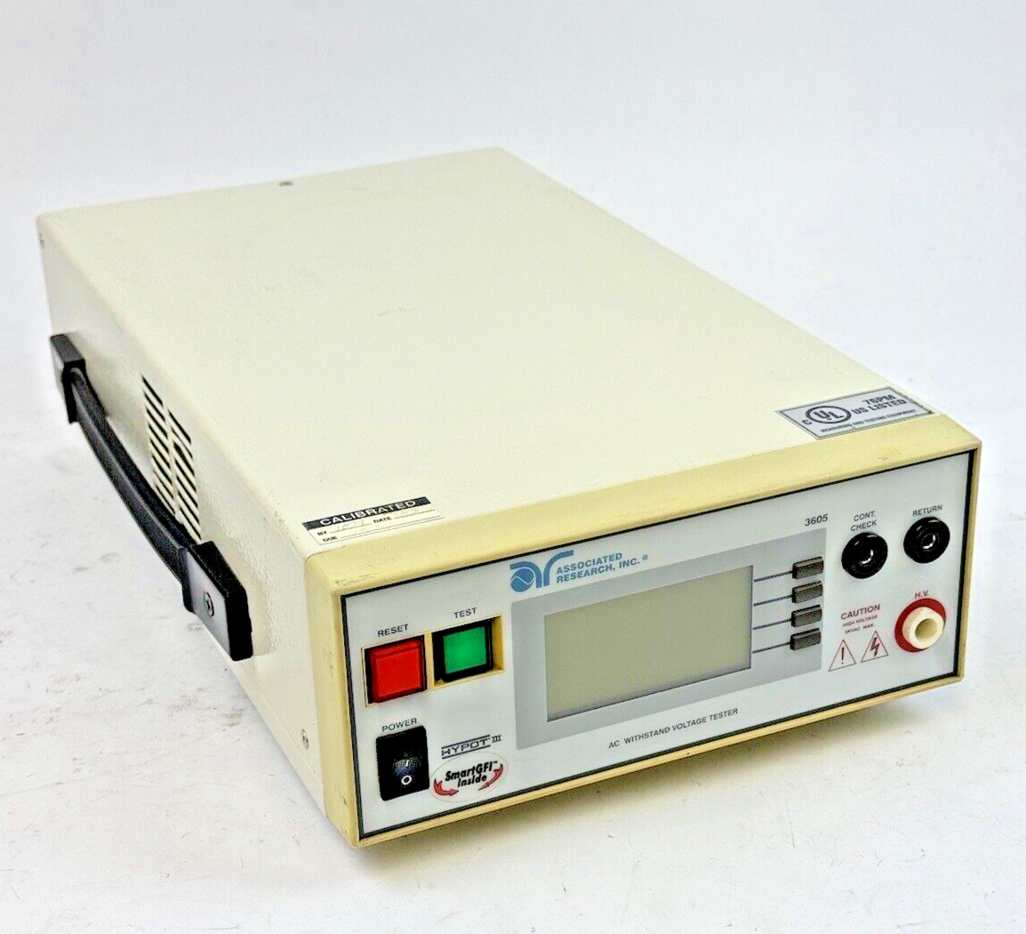 ASSOCIATED RESEARCH - 3605 - HYPOT III - AC WITHSTAND VOLTAGE TESTER 5KV