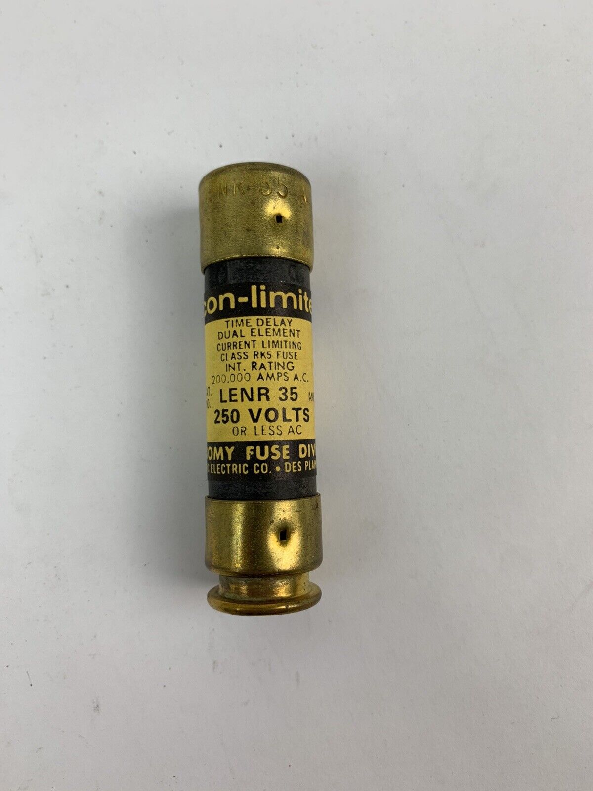 Economy Fuse econ-limiter LENR35 35A 250V Fuse "Lot of 10"