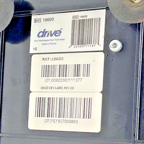 DRIVE 18600 SUCTION MACHINE REV.00