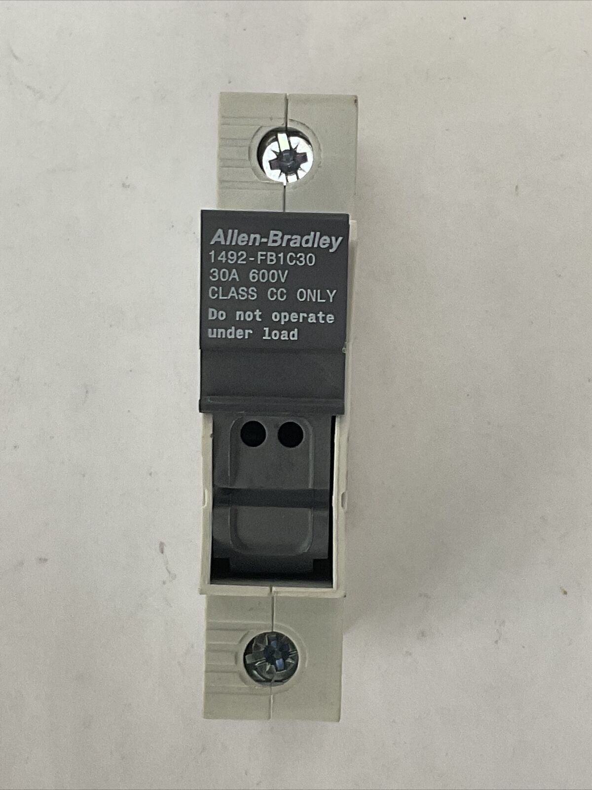 ALLEN BRADLEY 1492-FB1C30 FUSE HOLDER 30A 600V (LOT OF 2)