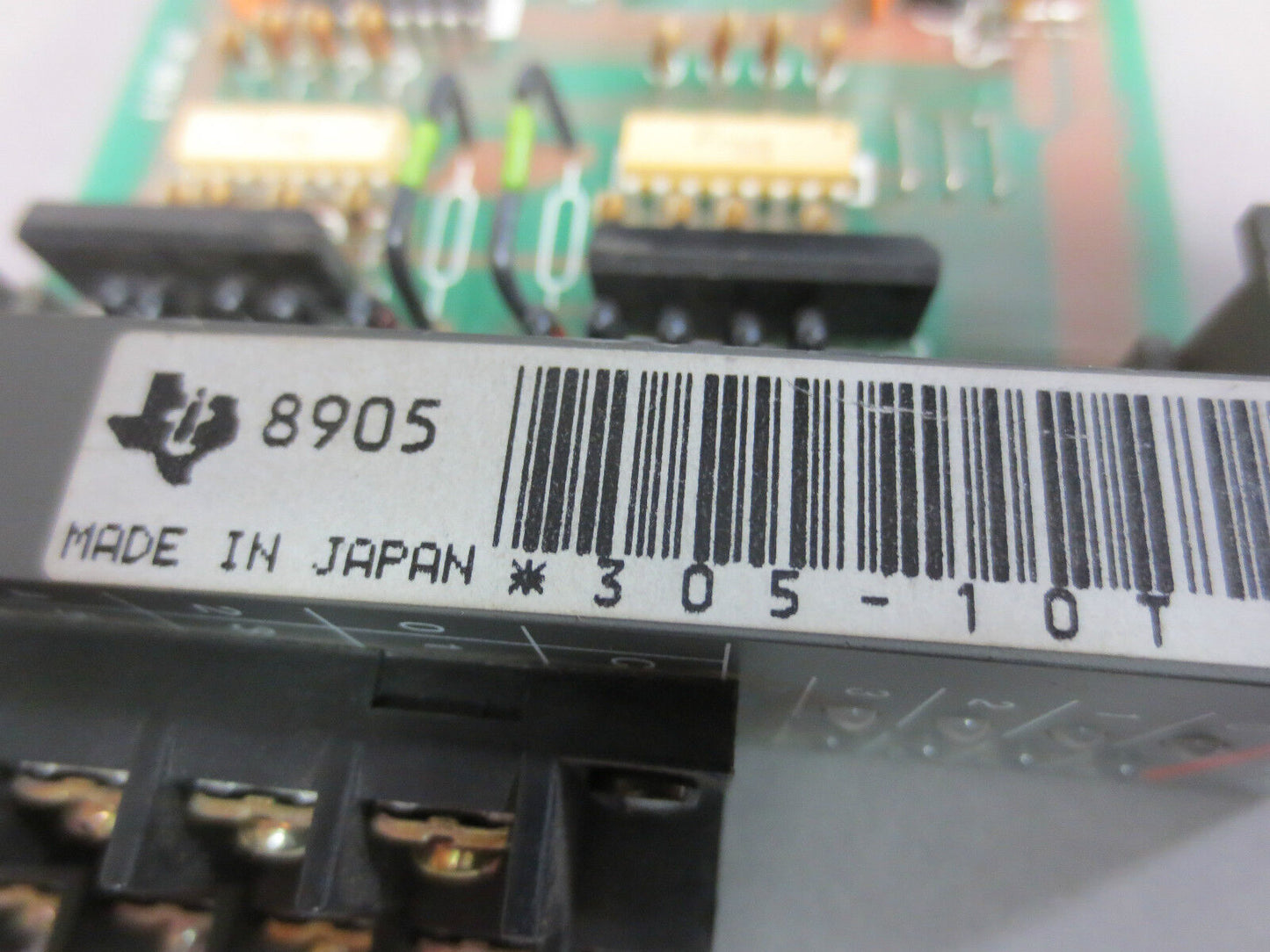 TEXAS INSTRUMENTS 8905 / 305-10T 24VDC OUTPUT MODULE